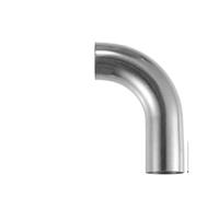 Exhaust Tail Pipe 1Pc 19mm 25mm 32mm 38mm 63mm 90° Bend Elbow Pipe Tube DIY Exhaust Pipe Air Intake Tube For Car 304 Stainless Steel Car Exhaust Tip(32mmOD 110mm 75mm)