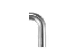 Exhaust Tail Pipe 1Pc 19mm 25mm 32mm 38mm 63mm 90° Bend Elbow Pipe Tube DIY Exhaust Pipe Air Intake Tube For Car 304 Stainless Steel Car Exhaust Tip(19mm OD 80mm 40mm)