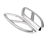 Exhaust Tail Pipe Cover Trims 1Pair Exhaust Tip Cover Trims Exhaust Tips Tailpipe Cover Trim Compatible With Benz For C-Class W205 2015 2016 2017 2018 2019 2020