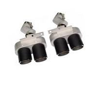 Exhaust Tail Pipe For A6 For A7 Tailpipe 2019-2024 Model C8 Exhaust Pipe Upgrade S6 S7 Tailpipe Stainless Steel Tip Nozzle Car Exhaust Tip(4)