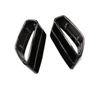 Exhaust Tail Pipe For BMW G30 G31 528 530 525 2018-2021 Muffler Pipe Cover Trim Tail Throat Frame 1 Pair Stainless Steel Car Rear Exhaust Cover(Black)