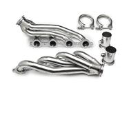 Exhaust Tail Pipe For Chevy For GMC C10 1960-86 LS LS1 LS2 LS3 EM-2001-S Stainless Stell Turbo Exhaust Conversion Swap Header Manifold Kit