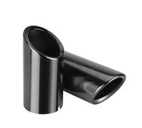 Exhaust Tail Pipe For VW For PASSAT For TIGUAN 2012 2013 2014 2015 1 Set Chrome Plating Car Exhaust Muffler Tip Pipes Covers Car Exhaust Pipe