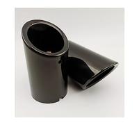 Exhaust Tail Pipe Tip For Bmw 7 Series 730li 740ld F01 F02 2009-2014 Muffler End Pipe Tail Throat Decoration Car Exhaust Tips Accessories Car tail Muffler Tip (Color : Black)