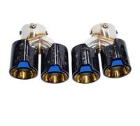 Exhaust Tail Pipe Tip Pipe For BMW M240i M340i M440i M Carbon Fiber Tailpipe G20 G21 G23 G42 Black Exhaust Pipe Tip Nozzle Exhaust Head(12shape)