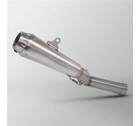 Exhaust tail section Motorcycle Exhaust Pipe Modification Full Middle Section Connected To The Muffler For BMW F900 R XR F900R F900XR(Style 2)