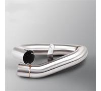 Exhaust tail section Motorcycle Exhaust Pipe System Installation Slide-in Mid-end Swivel Connection Suitable For Hornet CB600F CBR600F(Style 2)