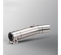 Exhaust tail section Motorcycle Exhaust Pipe System Installation Slide-in Mid-end Swivel Connection Suitable For Hornet CB600F CBR600F(Style 3)