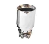 Exhaust Tail Tip Pipe 1 PC Car Stainless Steel Universal Exhaust System Muffler Tip End Pipe Car Exhaust Tip For BMW(ID 57 OD 89 MM)