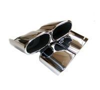 Exhaust Tail Tip Pipe For Mercede For Benz For S350 S400 S500 S550 S600 AMG S63 S65 2009-2013 Car Exhaust Muffler Tip Pipe Rear Air Outlet Vent Duct Exhause