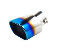Exhaust Tail Tube Durable Car Exhaust Tail Muffler Tip Pipe Exhaust Tail Tip For Van Exhaust Pipe Ends Replacement QAQMHVCVB(B)