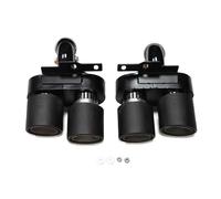 Exhaust Tailpipe 1 Pair Exhaust Tip For A6 A7 C8 2019-2021 Mufflers Four Out Pipe S6 S7 Tailpipe Nozzles Tail End Pipe(Carbon Look C)