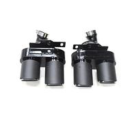 Exhaust Tailpipe 1 Pair Exhaust Tip For A6 A7 C8 2019-2021 Mufflers Four Out Pipe S6 S7 Tailpipe Nozzles Exhaust Tail(Carbon Look B)