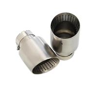 Exhaust Tailpipe 1 Pcs For VW For GTI For Golf 7 For MK7 Matte Stainless Steel Car Muffler Tip Exhaust Pipe 57mm 60mm Inlet Nozzle Universal Car Exhaust Pipe(ID60MM OD89MM)