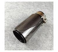 Exhaust Tailpipe 1 Piece Length 170MM Exhaust Pipe Muffler Tip For BMW Universal Exhaust Tail(IN 60 OUT 92MM)