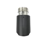 Exhaust Tailpipe 1PCS Car Exhaust Tail Pipes CarbonFiber Muffler Tip Tail End Universal Blue Stainless Steel End Pipe Car Exhaust Tail End Pipe(57 IN-114MM OUT)