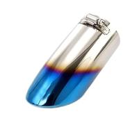 Exhaust Tailpipe 1Pcs Exhaust Tail Tip For Nissan For Rogue For X-Trail 2014-2019 Rear Muffler Pipe Trim Car Cover Fits Tips Rear Tailpipe End Throat(Blue)