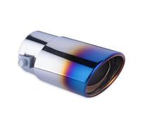 Exhaust Tailpipe 1Pcs For Toyota For RAV4 XA50 2019-2023 Stainless Steel Exhaust Pipe Muffler Tailpipe Tip Car Rear Tail Throat Accessories Tailpipe Tube(Style-D)