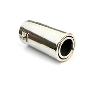 Exhaust Tailpipe 1pcs Universal Stainless Steel Car Rear Round Exhaust Pipe Tail Muffler Tip Durable Exhaust System Car Accessories End Pipes