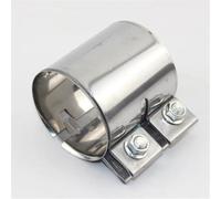 Exhaust Tailpipe 3 Inch Exhaust Muffler Tube Pipe Connector Joiner Sleeve Clamp Adjustable Stainless Steel Kit DIY Tool Car(76mm)
