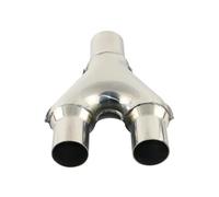 Exhaust Tailpipe 51mm/57mm/63mm Inelt/Outlet Universal Stainless Steel Car Exhaust Muffler Tip Car Muffler Pipe(YP-3030)