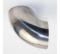 Exhaust Tailpipe Automobile Exhaust Pipe Muffler Turns Into Stainless Steel Elbow 90 Degree Angle Pipe To Reduce Diameter Car Accessories(76mm)