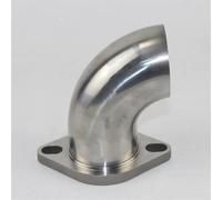 Exhaust Tailpipe Car Accessories Exhaust Muffler Pipe Flange Stainless Steel Welding Universal Connection Pipe(02)
