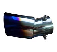 Exhaust Tailpipe Car Exhaust Tail Pipe Muffler Tip Round Stainless Steel