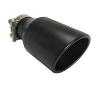 Exhaust Tailpipe Car Muffler Modified Tail Pipe Stainless Steel Large Caliber 114 Universal Throat Exhaust Tip Micro Tips Rear Tailpipe End Throat(63MM IN-89MM OUT)