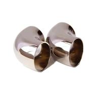 Exhaust Tailpipe Car Stainless Steel Elbow 90 Degree Angle Elbow 1.5mm Thick 51m 60mm 63mm 76mm Automobile Exhaust Pipe Car Muffler Pipe(45mm)