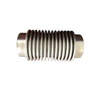 Exhaust Tailpipe Double Layer EXhaust Flex Pipe Bellow Flexible Joint Coupler Auto Accessories Exhaust Flex Pipe Exhaust Tips (60.5mmx70mm)