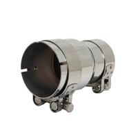 Exhaust Tailpipe Exhaust Pipe Reducer Adapter Motorcycle Exhaust Muffler Pipeline Welded Pipe Universal Car Accessories Stainless Steel(I.D 63MM-73MM)