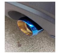 Exhaust Tailpipe Exhaust Rear Nozzle Tip Muffler Cover Trim Parts Tail Throat For Mazda Cx-30 CX30 2020-2025 Trim Tail End Pipe(Blue 1 pair)