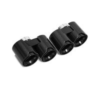 Exhaust Tailpipe Exhaust Tip For BMW G20 G21 330i 320d 330d 325i 330e Muffler Nozzle Exhaust Tail(Carbon Look C)