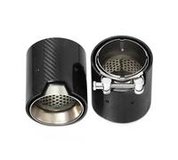 Exhaust Tailpipe For BMW 4 Series G22 G23 G26 420i 425i 430i Exhaust Outlet Nozzle Tailpipe Replacement Muffler Tailpipe Trims(Carbon B)