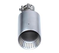 Exhaust Tailpipe For Golf R GTI MK7 System Single Universal Tube Nozzle 60mm 63mm Matte Stainless Steel Muffler Exhaust Tip