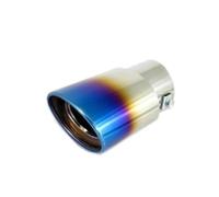 Exhaust Tailpipe For Toyota For Corolla For Yaris For Tundra For Tacoma For RAV4 For Aygo For Avalon For Auris Car Exhaust Pipe Muffler Tail Throat Tailpipe Tube(Lavender)
