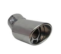 Exhaust Tailpipe For VW For Touareg 2 For Golf A5 For GT For Touran 1.4 For Fox 1.2 Car Accessories Exhaust Pipe Muffler Tail Throat Tailpipe Tube(Brown)