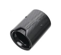 Exhaust Tailpipe Muffler Tailpipe 63mm Inlet 96mm Round Outlet Single Exit Exhaust Tip Trim Tail End Pipe