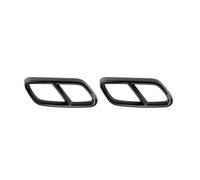 Exhaust Tailpipe Tail Pipe For Benz C Class W206 2021 Up Glossy Black Car Tail Throat Muffler Pipe Rear Exhaust System Output Cover