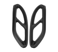 Exhaust Tailpipe Tail Pipe For Benz E/C/B/A Class For GLC/For GLS/For GLE For CLA Pair Stainless Steel Rear Dual Exhaust Pipe Stick Cover Headers Matte Black(Matt Black)
