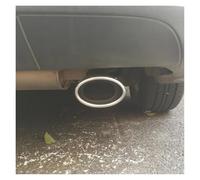 Exhaust Tailpipe Tail Pipe For Focus 2 3 4 For Fusion For Fiesta MK2 MK3 MK4 Car Auto Exhaust Muffler Rear Tail Throat Liner Decoration Parts(Silver A)