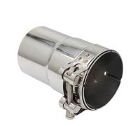 Exhaust Tailpipe Universal Car Accessories Stainless Steel Exhaust Pipe Reducer Adapter Motorcycle Exhaust Muffler Pipeline Welded Pipe(O.D 51MM-76MM)