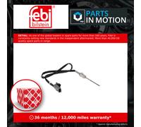 Exhaust Temperature Sensor fits NISSAN NV300 X82 2.0D Before DPF 2019 on Febi