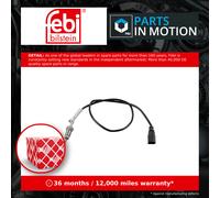 Exhaust Temperature Sensor fits VW CALIFORNIA T6 2.0D 15 to 24 04L906088DF Febi