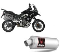 Exhaust Silencer MIVV DAKAR Steel for TRIUMPH TIGER 1200 GT/RALLY 2021 > 2023