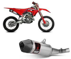 Exhaust terminal MIVV OVAL Steel for HONDA CRF 250 2022