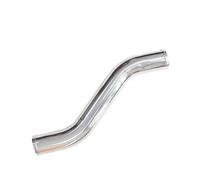Exhaust Tip 0/45/90/180 Degrees L S Type Aluminum Tube Universal Cold Air Intake Pipe For Racing Car Turbo High Flow Tailpipe Pipe(63MM S Style)