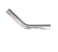 Exhaust Tip 0/45/90/180 Degrees L S Type Aluminum Tube Universal Cold Air Intake Pipe For Racing Car Turbo High Flow Tailpipe Pipe(63MM 45)