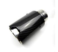 Exhaust Tip 1 Piece Carbon Fiber Exhaust Tip(Inlet 60-105mm)